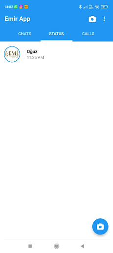 Android application Emir Chat screenshort