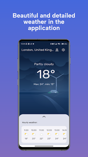 Android application Weather360 screenshort