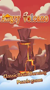 Angry volcano