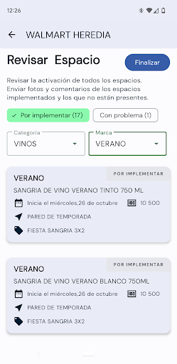 TradeX Gestión del PDV Screen 2
