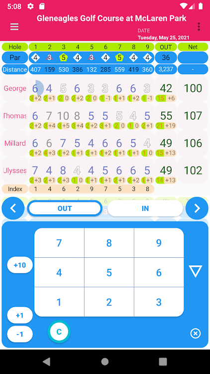 Golf Score - Golfine - 2.8.1 - (Android)