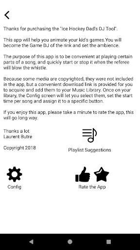 Ice Hockey Dads Playlist Screen 3