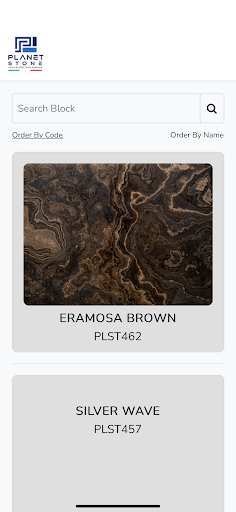 Android application PlanetStoneApp screenshort