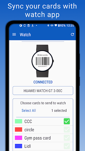 Mobcards - Loyalty Cards Screen 3