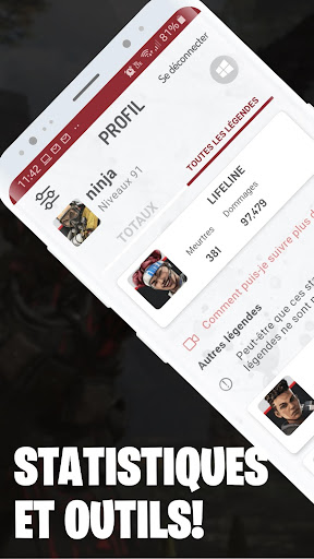 Aperçu de l'application