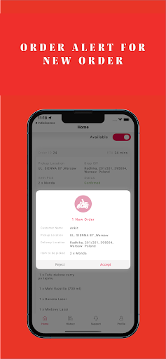 Android application IndiaExpress Agent screenshort