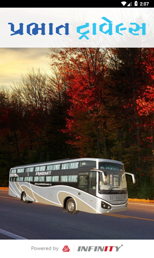 Android application Prabhat Travels screenshort