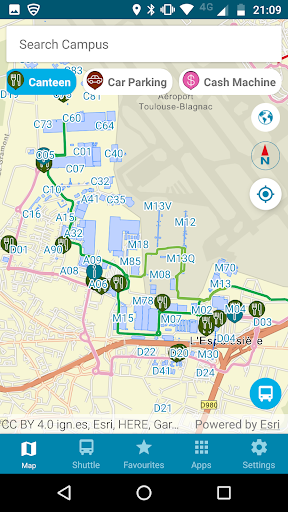 Android application Campus by Airbus screenshort