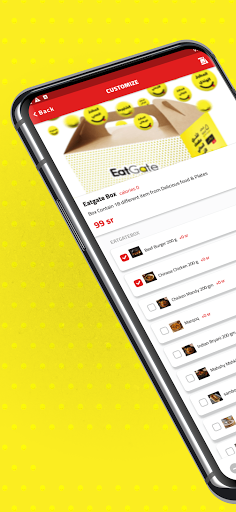 Android application EatGate screenshort