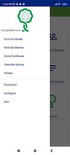 Android application TerbolNet Visita screenshort