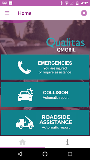 Android application Qmobil QIC screenshort