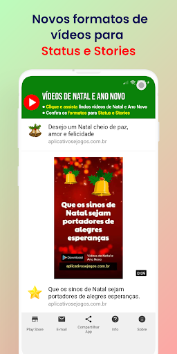 Vídeos de Natal e Ano Novo Screen 3