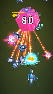 Dust Settle 3D MOD APK- Galaxy Attack (One Hit) Download 3
