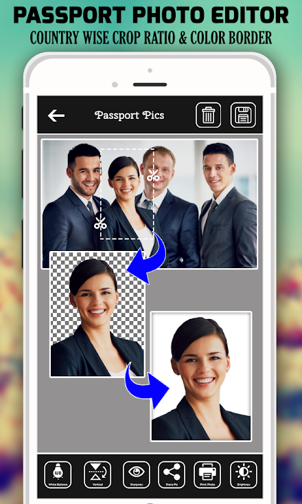 Passport Size Photo Maker Screen 3