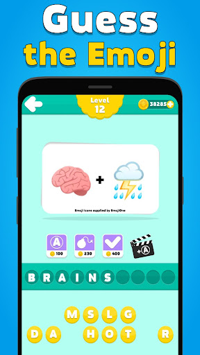 Android application Emoji Quiz Game 2 Pics 1 Word screenshort