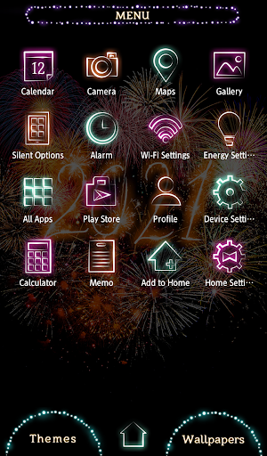 Happy NewYear 2021 Theme Screen 2