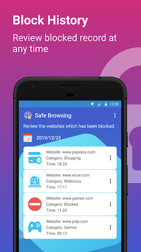 Lionic Safe Browsing Screen 3