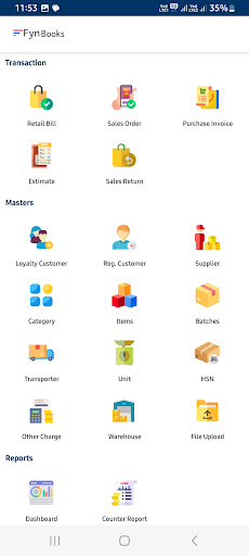 Fynbooks Screen 2