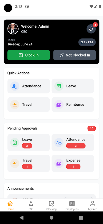 #2. HR Modul (Android) Podle: Modul Cloud