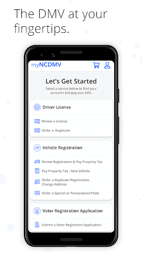 myNCDMV Screen 2