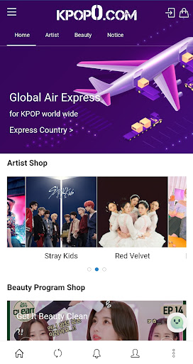 Android application KPOP0.COM | KPOPSHOP, KBEAUTY screenshort