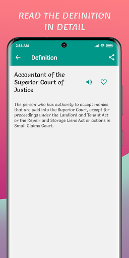 Law Dictionary Offline Screen 3