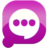 Easy SMS solid Purple theme icon