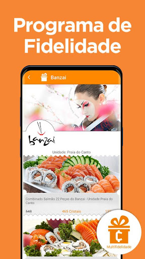Android application Multifidelidade screenshort
