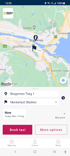 05060 Drammen Taxi Screen 2