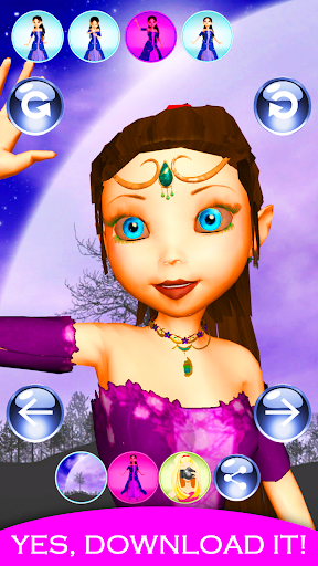 Princess Fairy Hair Salon Game 220124 screenshots 3