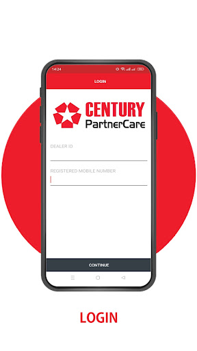 Android application Century Partner Care screenshort