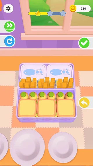 Fill Lunch Box: Organize Games - Screenshot 3