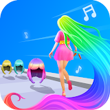 Dancing Hair - Music Race 3D icon