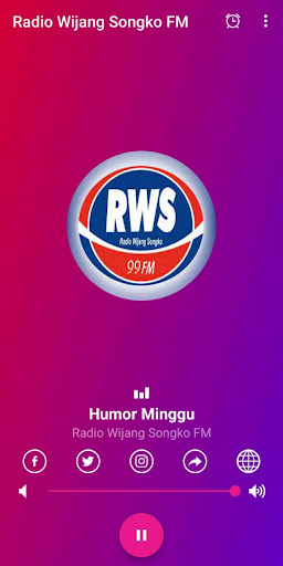 Radio Wijang Songko FM Kediri Screen 2