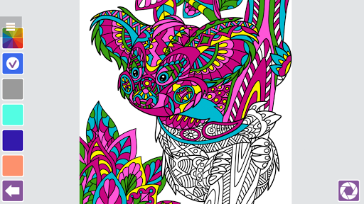 Mandala Coloring Book App