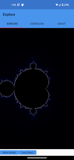 Android application GoFractal screenshort