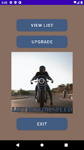 List Motor Speed