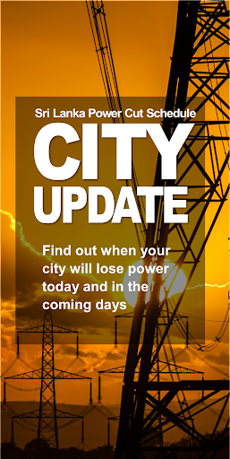 Sri Lanka Power Cut Schedule Screen 2