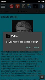 Dowlnoad Biography of Caesar Augustus v1.8 APK (MOD,Premium Unlocked) Free For Android 6