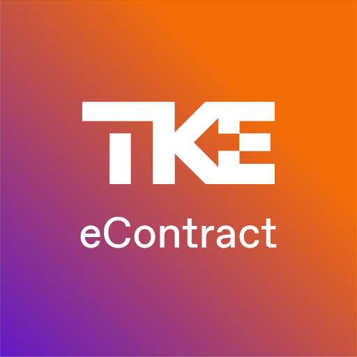 TKE 전자계약 logo