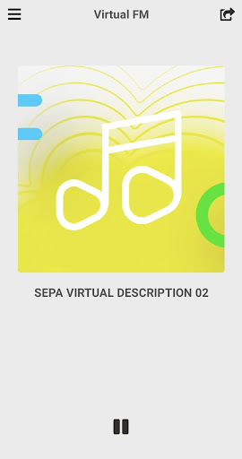 Android application Virtual FM screenshort
