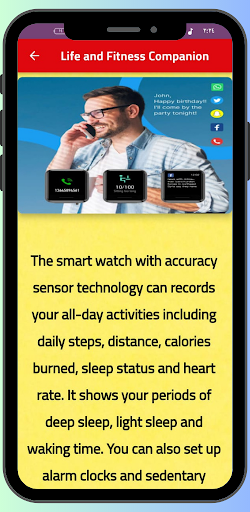 Android application Beantech S3 Smart Watch guide screenshort