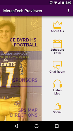 CE Byrd HS Football Screen 2