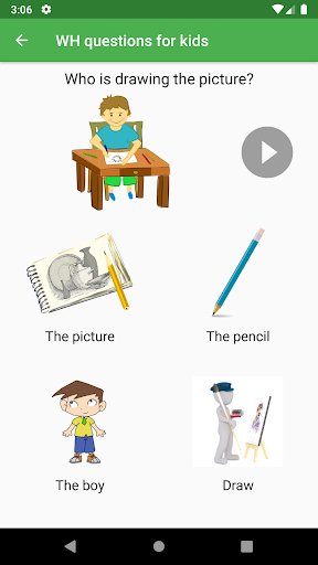 WH questions for Kids Screen 2