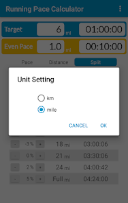 Running Calculator: Pace, Race – Apps on Google Play