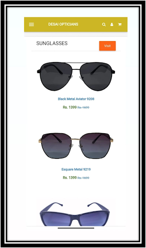 Desai Opticians Screen 3