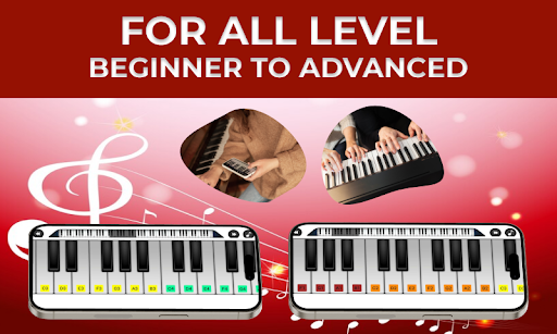 Android application Real Piano Music Keyboard screenshort