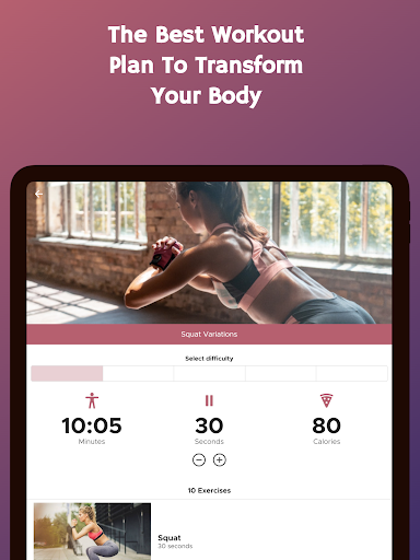 Screenshot of 30 Day Butt Lift Challenge