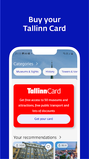 Tallinn Card Screen 2