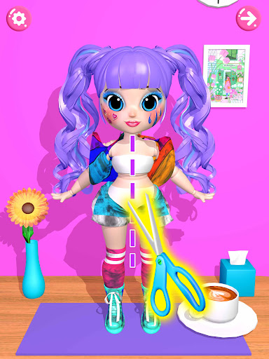 ASMR Doll Repair Girl Games Screen 2